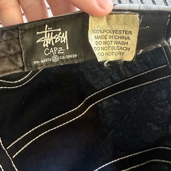 Stussy Floral Pattern 5 Panel Hat - Picture 6 of 6